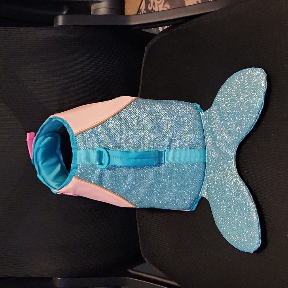 Mermaid Life Jacket for small dog